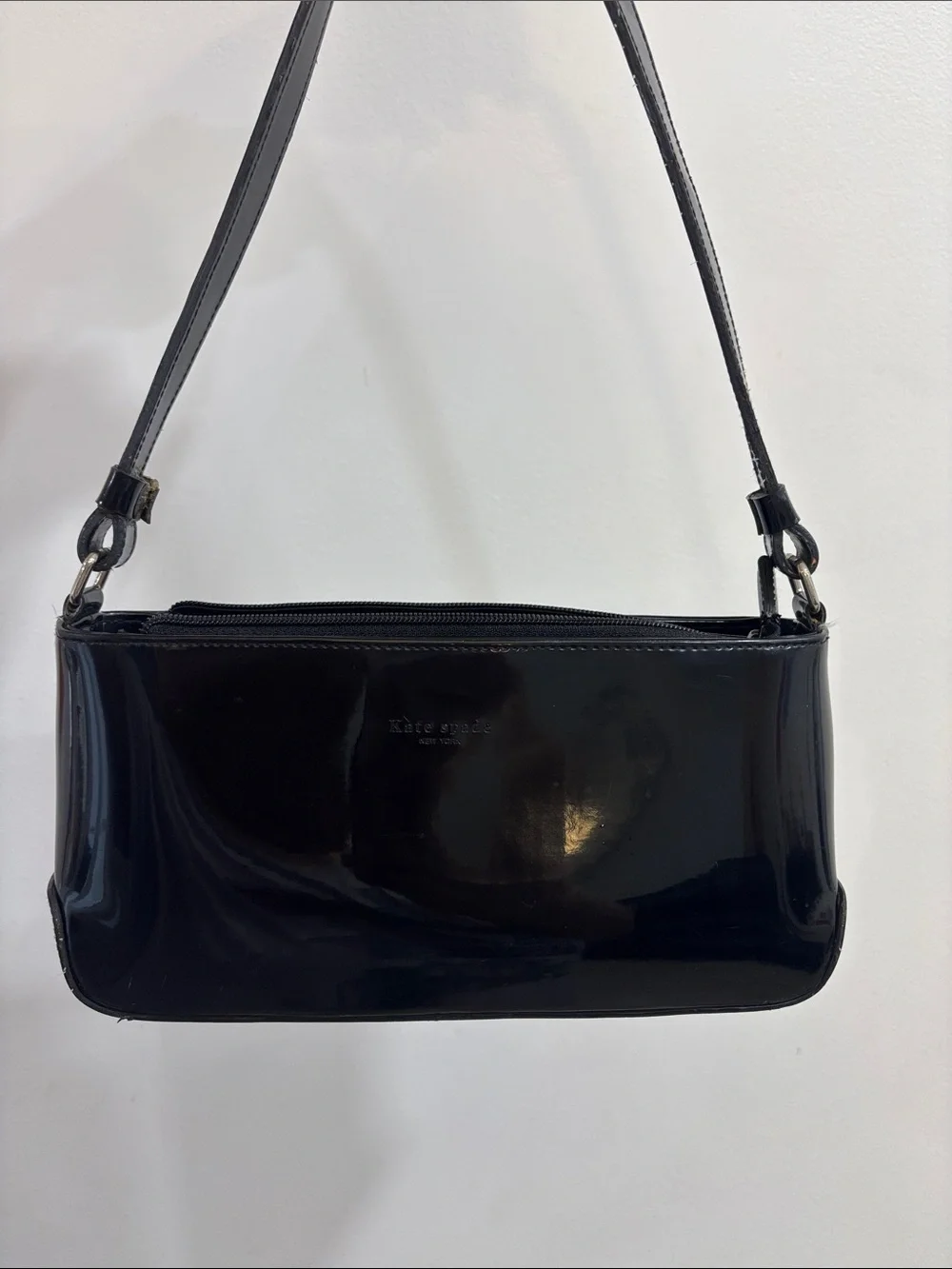 kate spade Black Patent Leather Shoulder Bag